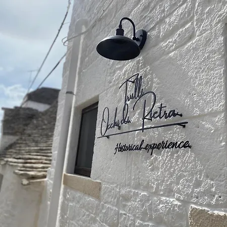 Trulli Occhi Di Pietra Historical Experience Hébergement de vacances Alberobello