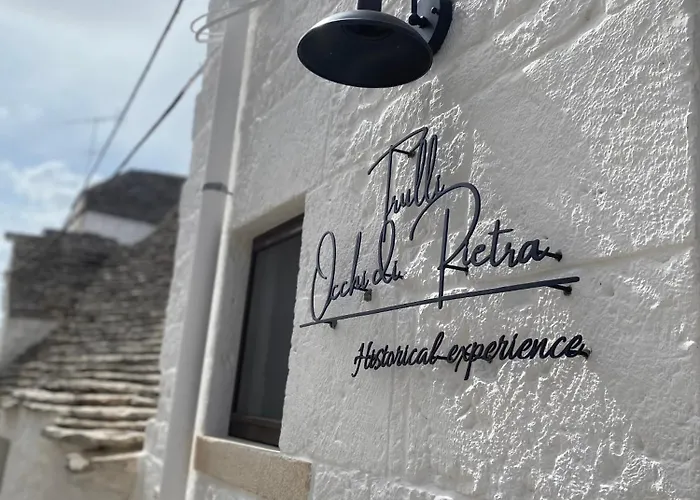 Trulli Occhi Di Pietra Historical Experience Tatil Evi Alberobello